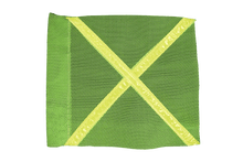 Bandera Industrial Fluorescente con X Reflectante