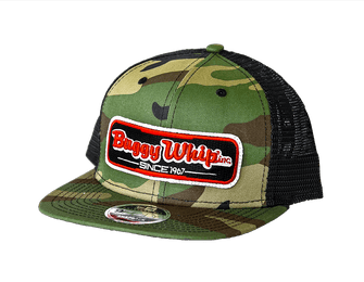 New Era® Trucker Camo Mesh Buggy Whip® Inc. Hat